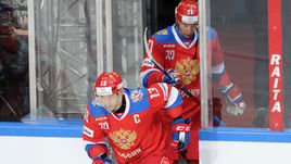 Сегодня. Москва. Швеция - Россия - 3:1. Павел ДАЦЮК не смог отличится в этом матче.