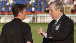 2003 год. Андрей БУДОГОССКИЙ (справа) и Валентин ИВАНОВ.