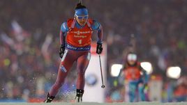 Сегодня. Нове-Место. Татьяна АКИМОВА финишировала третьей.