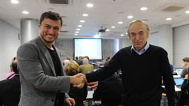 Эдуард БЕЗУГЛОВ и Юрий ВАСИЛЬКОВ.