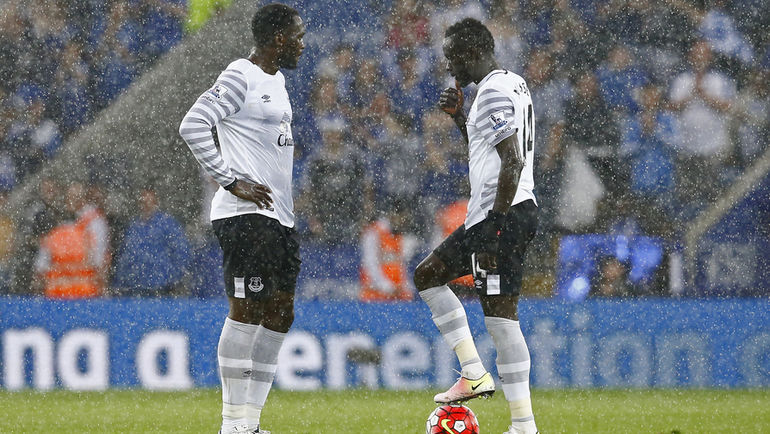 Ромелу ЛУКАКУ и Умар НЬЯСС. Фото REUTERS Ромелу ЛУКАКУ и Умар НЬЯСС. Фото REUTERS