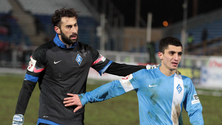 Ибрагим ЦАЛЛАГОВ и Георгий Лория. Фото Илья ГОРШКОВ. Ибрагим ЦАЛЛАГОВ и Георгий Лория. Фото Илья ГОРШКОВ.