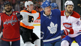 Александр ОВЕЧКИН, Иван ПРОВОРОВ, Никита ЗАЙЦЕВ и Александр РАДУЛОВ.