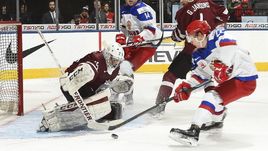 Сегодня. Торонто. Латвия - Россия - 1:9.