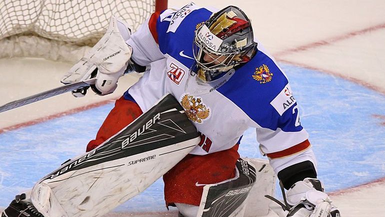 Вторник. Торонто. Латвия - Россия - 1:9. Владислав СУХАЧЕВ. Фото Федерация хоккея России Вторник. Торонто. Латвия - Россия - 1:9. Владислав СУХАЧЕВ. Фото Федерация хоккея России