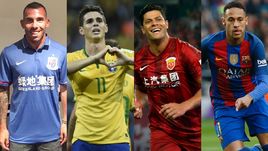 Карлос ТЕВЕС, ОСКАР, ХАЛК, НЕЙМАР.