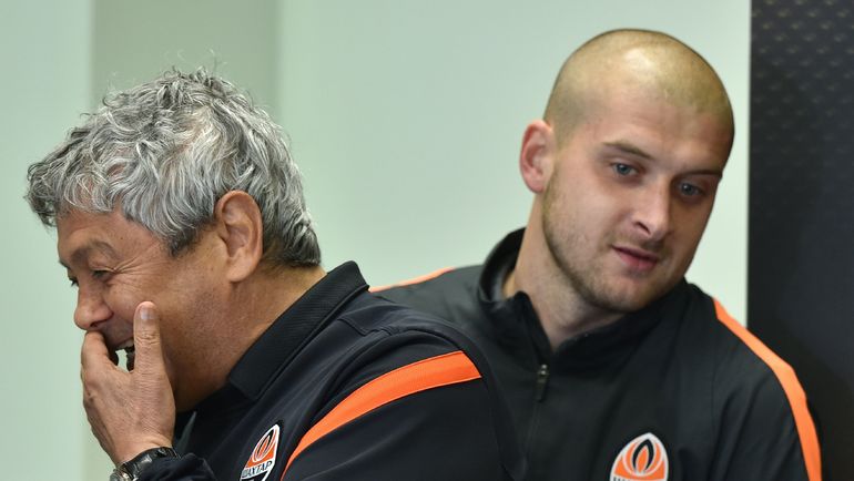 Мирча ЛУЧЕСКУ и Ярослав РАКИЦКИЙ. Фото AFP Мирча ЛУЧЕСКУ и Ярослав РАКИЦКИЙ. Фото AFP