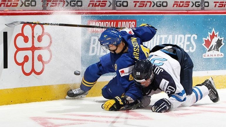 Действующие победители МЧМ финны выбыли из борьбы уже после группового турнира. Фото IIHF Действующие победители МЧМ финны выбыли из борьбы уже после группового турнира. Фото IIHF