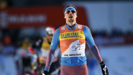 Сегодня. Валь-Мюстаир. Финиш Сергея УСТЮГОВА.