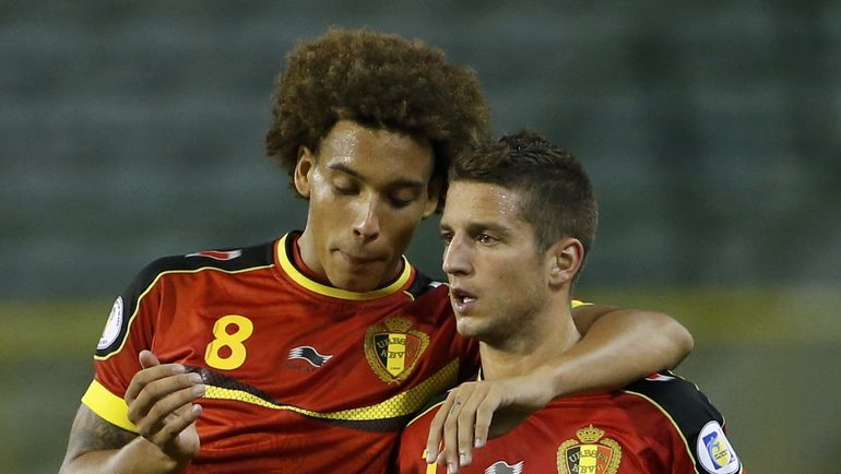 Аксель ВИТСЕЛЬ и Дрис МЕРТЕНС. Фото REUTERS Аксель ВИТСЕЛЬ и Дрис МЕРТЕНС. Фото REUTERS