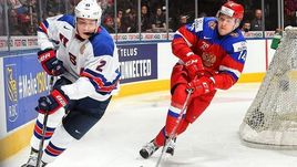 29 декабря 2016 года. Торонто. Россия - США - 2:3. В матче группового турнира МЧМ-2017 россияне уступили американцам.