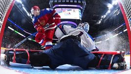 Сегодня. Монреаль. США - Россия - 4:3 Б. Россия могла претендовать на победу при серии буллитов по старым правилам, но не смогла удержать преимущества после того, как та не ограничилась тремя попытками.