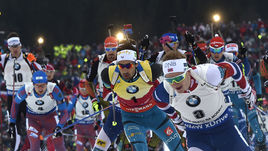 Оберхоф. Мужской масс-старт. LIVE!