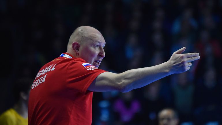 Главный тренер сборной России Дмитрий ТОРГОВАНОВ. Фото AFP Главный тренер сборной России Дмитрий ТОРГОВАНОВ. Фото AFP