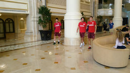 Самедов впервые принял участие в полевой тренировке "Спартака"