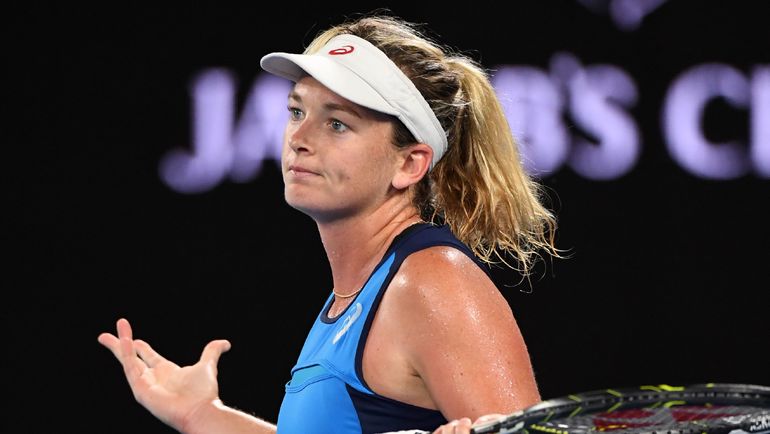 Воскресенье. Мельбурн. Коко ВАНДЕВЭЙ. Фото AFP Воскресенье. Мельбурн. Коко ВАНДЕВЭЙ. Фото AFP