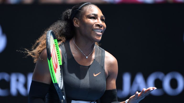 Понедельник. Мельбурн. Серена УИЛЬЯМС. Фото AFP Понедельник. Мельбурн. Серена УИЛЬЯМС. Фото AFP