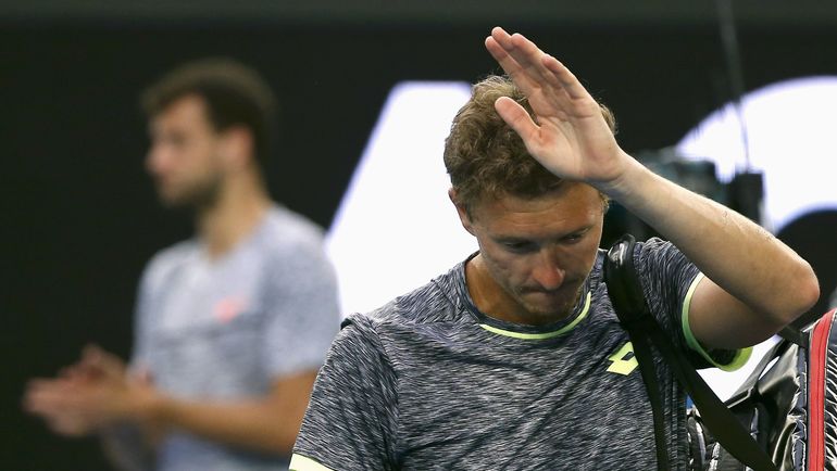 Понедельник. Мельбурн. Денис ИСТОМИН. Фото REUTERS Понедельник. Мельбурн. Денис ИСТОМИН. Фото REUTERS