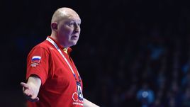 Главный тренер мужской сборной России Дмитрий ТОРГОВАНОВ.