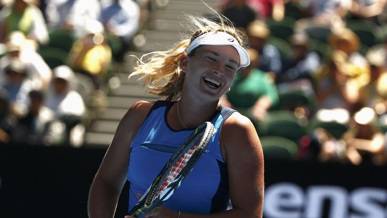 Вторник. Мельбурн. Коко ВАНДЕВЭЙ. Фото REUTERS Вторник. Мельбурн. Коко ВАНДЕВЭЙ. Фото REUTERS