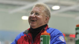 Тренер вратарей сборной России Владимир МЫШКИН. Фото Никиты УСПЕНСКОГО, "СЭ"