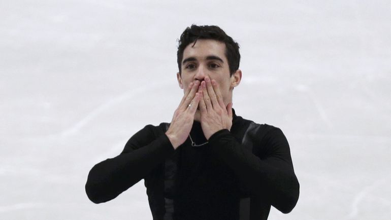 Сегодня. Острава. Хавьер ФЕРНАНДЕС лидирует после короткой программы. Фото AFP Сегодня. Острава. Хавьер ФЕРНАНДЕС лидирует после короткой программы. Фото AFP