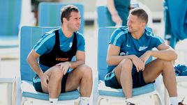 Как "Зенит" Кержакова с юбилеем поздравлял