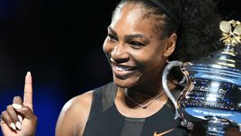 Сегодня. Мельбурн. Серена УИЛЬЯМС в седьмой раз выиграла Australian Open.