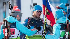 Сегодня. Душники-Здруй. Россияне - победители смешанной эстафеты.