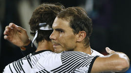 Сегодня. Мельбурн. Роджер ФЕДЕРЕР и Рафаэль НАДАЛЬ.