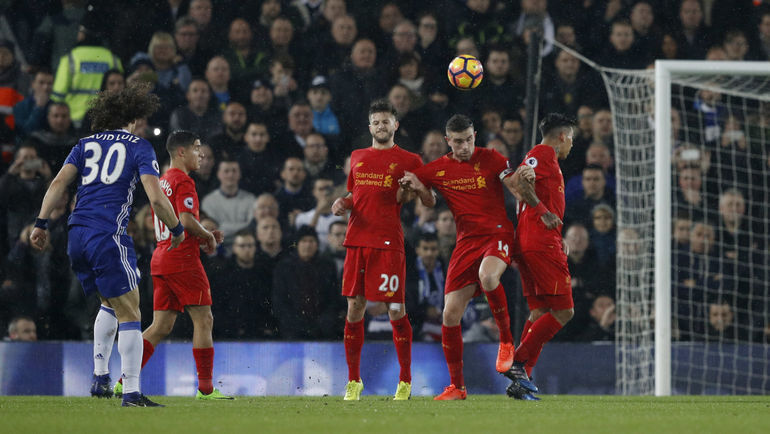 24-я минута. Гол Давида ЛУИЗА. Фото REUTERS 24-я минута. Гол Давида ЛУИЗА. Фото REUTERS