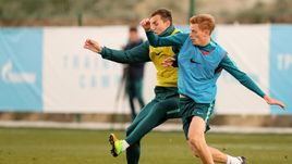 Артем ДЗЮБА и Павел МОГИЛЕВЕЦ.