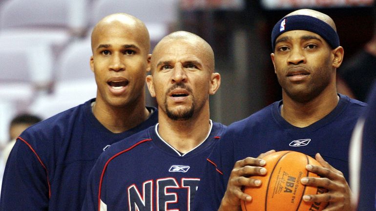 Ричард ДЖЕФФЕРСОН, Джейсон КИДД, Винс КАРТЕР. Фото REUTERS Ричард ДЖЕФФЕРСОН, Джейсон КИДД, Винс КАРТЕР. Фото REUTERS