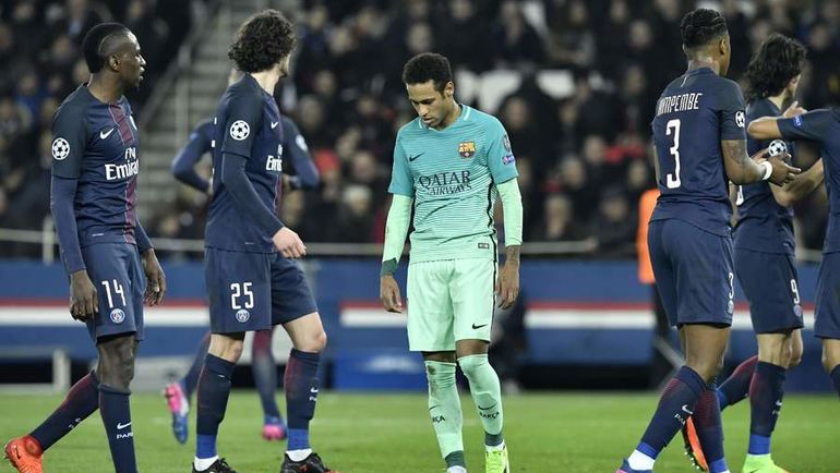 Теперь каталонцам предстоит невозможное - четыре мяча в плей-офф Лиги чемпионов еще никто не отыгрывал. Фото AFP Теперь каталонцам предстоит невозможное - четыре мяча в плей-офф Лиги чемпионов еще никто не отыгрывал. Фото AFP