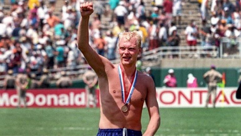 Клас ИНГЕССОН во время игровой карьеры. Фото twitter.com Клас ИНГЕССОН во время игровой карьеры. Фото twitter.com