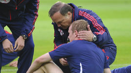 Дик АДВОКАТ и Александр АНЮКОВ на Euro-2012.