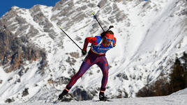 Сегодня. Хохфильцен. Лоуэлл БЭЙЛИ бежит к своему первому золоту чемпионатов мира.