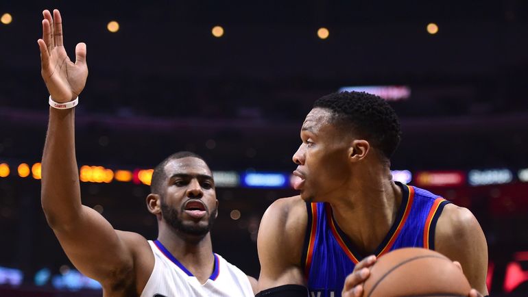 У Криса ПОЛА (слева) снова травма. Фото AFP У Криса ПОЛА (слева) снова травма. Фото AFP