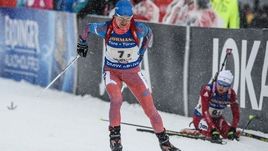 Пятница. Хохфильцен. Ирина СТАРЫХ во время женской эстафеты.