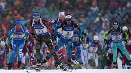 ЧМ. Женская эстафета. У Германии золото, Россия - десятая.