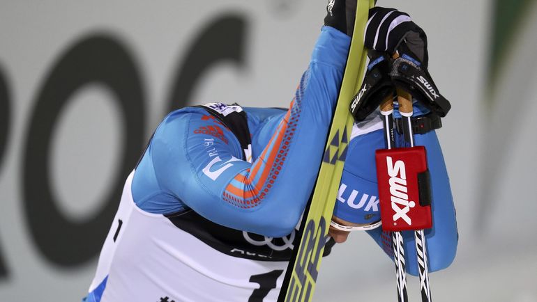 Сергей УСТЮГОВ после финиша. Фото REUTERS Сергей УСТЮГОВ после финиша. Фото REUTERS