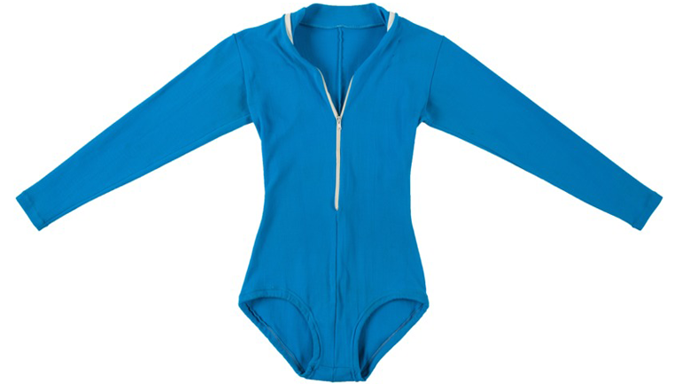 Соревновательный купальник, в котором спортсменка выступала в Лондоне в 1973 году. Фото ha.com Соревновательный купальник, в котором спортсменка выступала в Лондоне в 1973 году. Фото ha.com