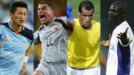 Кадзуеси МИУРА, Фарид МОНДРАГОН, РИВАЛДО, Роже МИЛЛА.