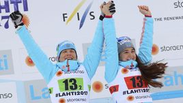 Сегодня. Лахти. Наталья МАТВЕЕВА и Юлия БЕЛОРУКОВА.