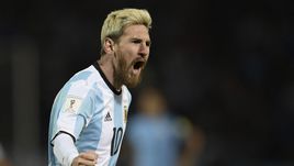 Лидер сборной Аргентины Лионель МЕССИ.