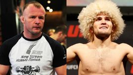 Александр ШЛЕМЕНКО и Хабиб НУРМАГОМЕДОВ.