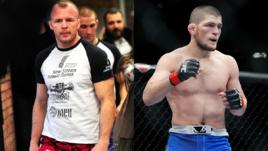 Александр ШЛЕМЕНКО и Хабиб НУРМАГОМЕДОВ.