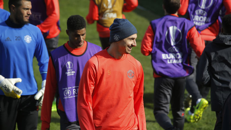 Вчера. Ростов-на-Дону. Златан ИБРАГИМОВИЧ. Фото REUTERS Вчера. Ростов-на-Дону. Златан ИБРАГИМОВИЧ. Фото REUTERS