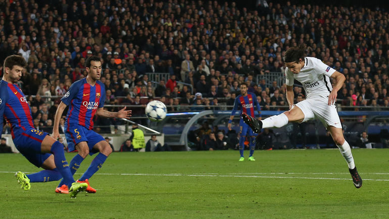 62-я минута. Гол Эдинсона КАВАНИ. Фото REUTERS 62-я минута. Гол Эдинсона КАВАНИ. Фото REUTERS