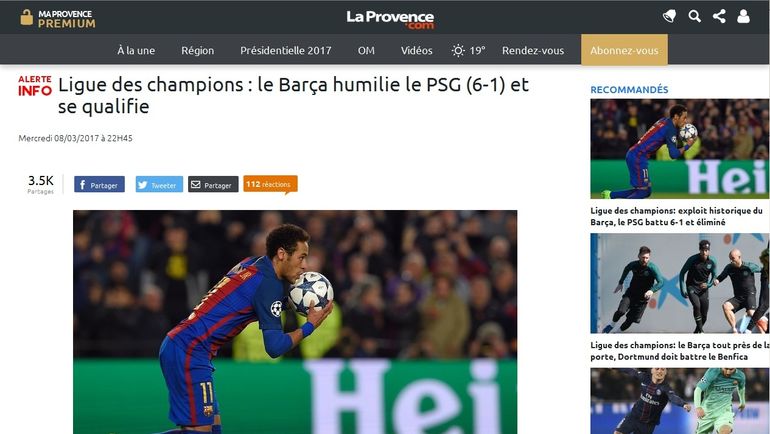 La Provence. La Provence.